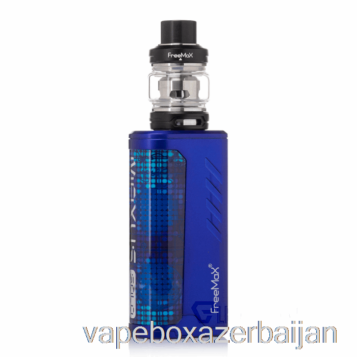 Vape Smoke Freemax Maxus SOLO 100W Starter Kit Cobalt Blue